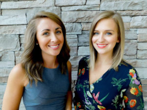 Kelly Sonnenburg (left) and Erin Wenckstern (right)